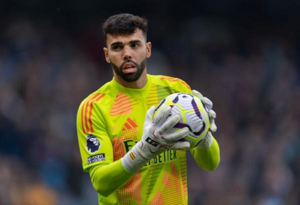 Arsenal goalkeeper David Raya