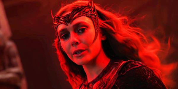 Scarlet Witch saying goodbye in Doctor Strange in the Multiverse of Madness